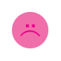 Sad dribbble icon